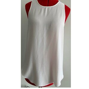Wilfred White Sleeveless Top M